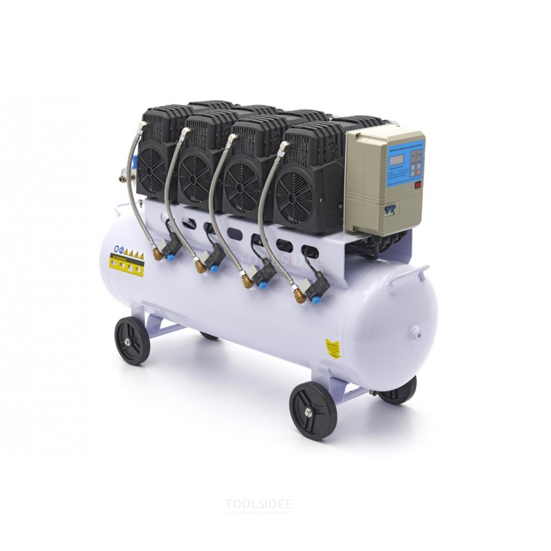 HBM 120 liter professionell lågljudskompressor - modell 2