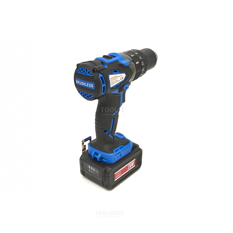 HBM Professional 20 Volt 4.0AH Cordless Drill With Knock Function