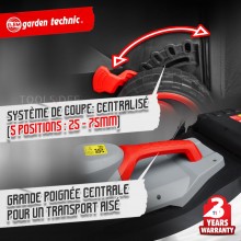 ELEM GARDEN TECHNIC Grasmaaier 1500W - 37 cm ELEM GARDEN TECHNIC Grasmaaier 1500W - 37 cm