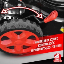 ELEM GARDEN TECHNIC Tondeuse à gazon avec moteur essence 127cc - 400mm ELEM GARDEN TECHNIC Tondeuse à gazon avec moteur essence 127cc - 400mm
