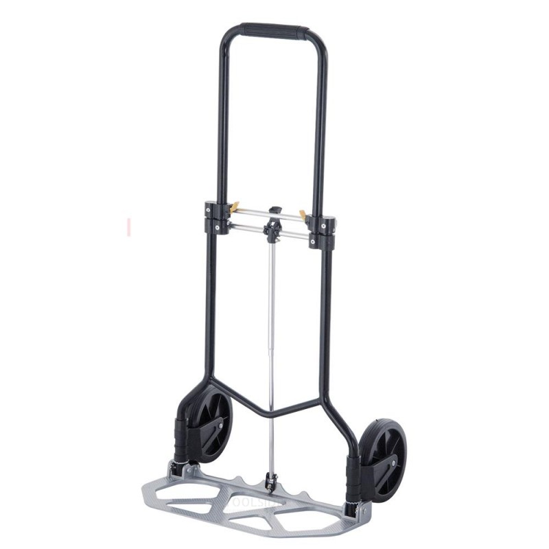 Carrello a mano pieghevole in alluminio con manico telescopico ruote