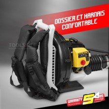 GARDEO Laubbläser-Rucksack Benzinmotor 26cc + 6 Verlängerungsrohre für Dachrinne GARDEO Laubbläser-Rucksack Benzinmotor 26cc + 6 Verlängerungsrohre für Dachrinne
