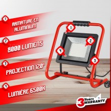 I-WATTS Strahler mit Tragegriff 100W LED