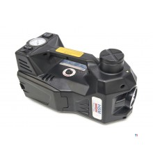 HBM elektrisk 12 volt 3 tonns biljack med LED-belysning inkludert slagnøkkel 12 volt i hånden