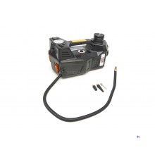 HBM elektrisk 12 volt 3 tonns biljack med LED-belysning inkludert slagnøkkel 12 volt i hånden