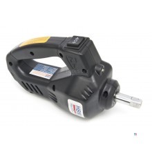 HBM elektrisk 12 volt 3 tonns biljack med LED-belysning inkludert slagnøkkel 12 volt i hånden
