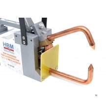 Puntatrice portatile HBM da 0,2+0,2 a 1,5+1,5 mm. Spessore lastra