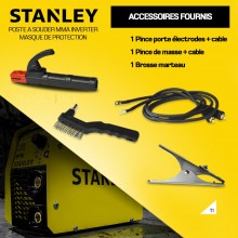 STANLEY Saldatrice inverter 130A
