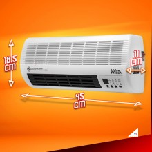 WARMTECH Ceramic wall heating 2000W
