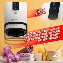 WARMTECH Badkamer verwarming 2000W