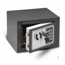 WORKMEN SECURITY Caja fuerte electrónica de seguridad 17x23x17cm
