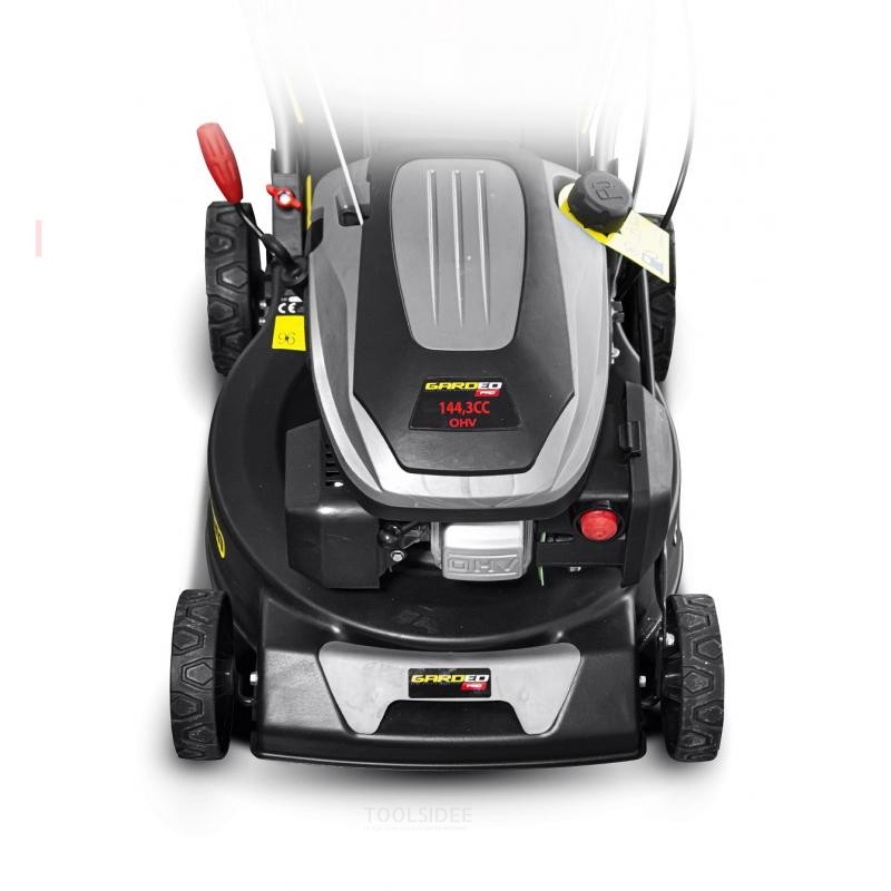 GARDEO PRO Lawnmower with petrol engine 144.3cc - 41cm + spare blade