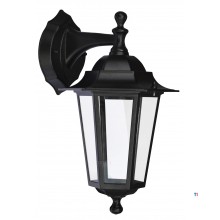 I-WATTS OUTDOOR LIGHTING Sier wandlamp E27 60W - zwart