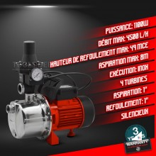 MASTER PUMPS Water pump 1100w