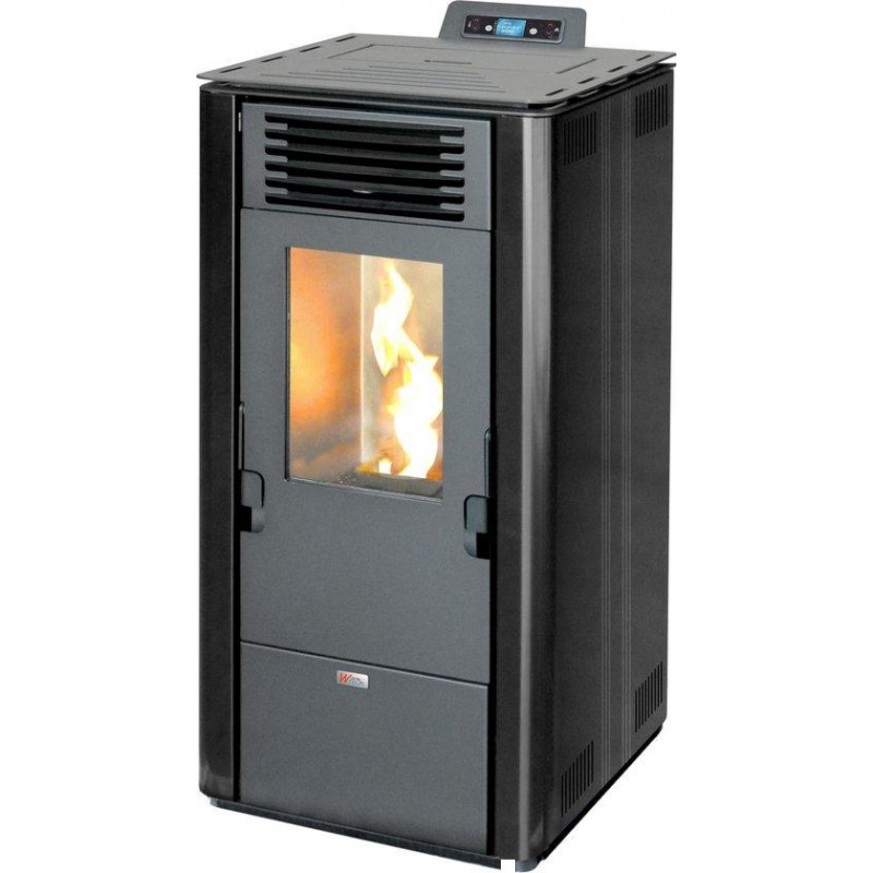 WARMTECH Pellet stove 10 kW black