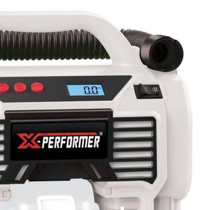 X-PERFORMER oppustelig maskine + minikompressor