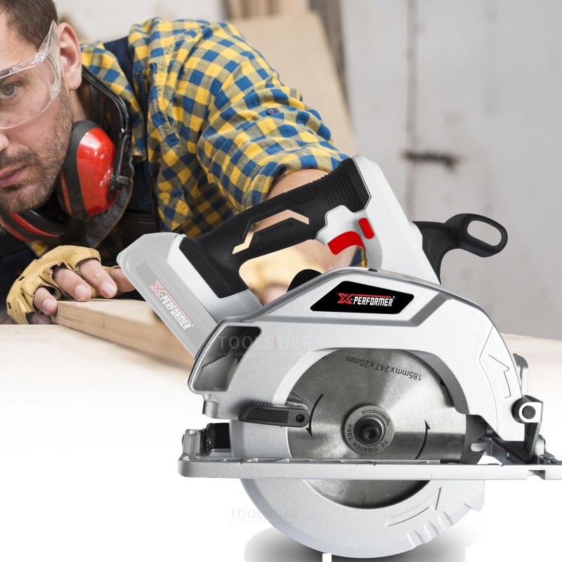 X-PERFORMER Circular saw machine 20V without batt. and charger