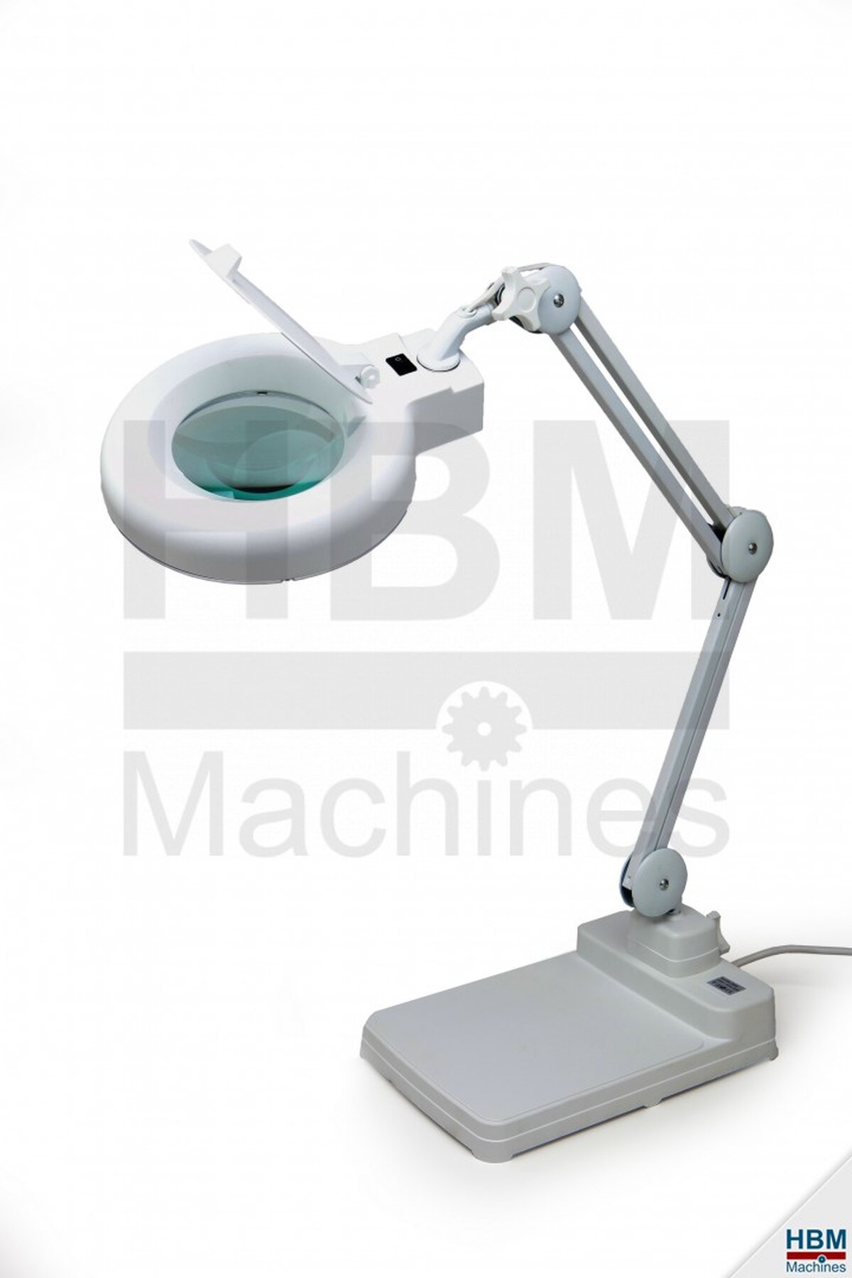 Hbm justerbar forstørrelseslampe med LED-belysning, bordmodel