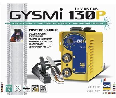 GYS Svejse-inverter GYSMI 130P, kasse, MMA GYS Svejse-inverter GYSMI 130P, kasse, MMA
