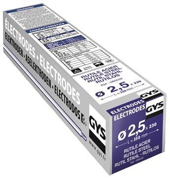 GYS Electrodes steel O2,5mm (x230)