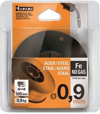 GYS Wire coil 100x0.9mm, 1kg, filled