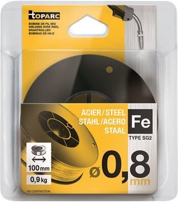 GYS Spole 100 mm, O0,8 mm, 0,9 kg, stål