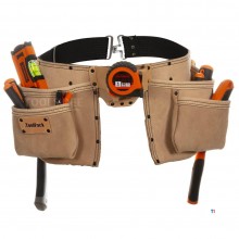 Toolpack Tool belt professional double pouch Elite beige