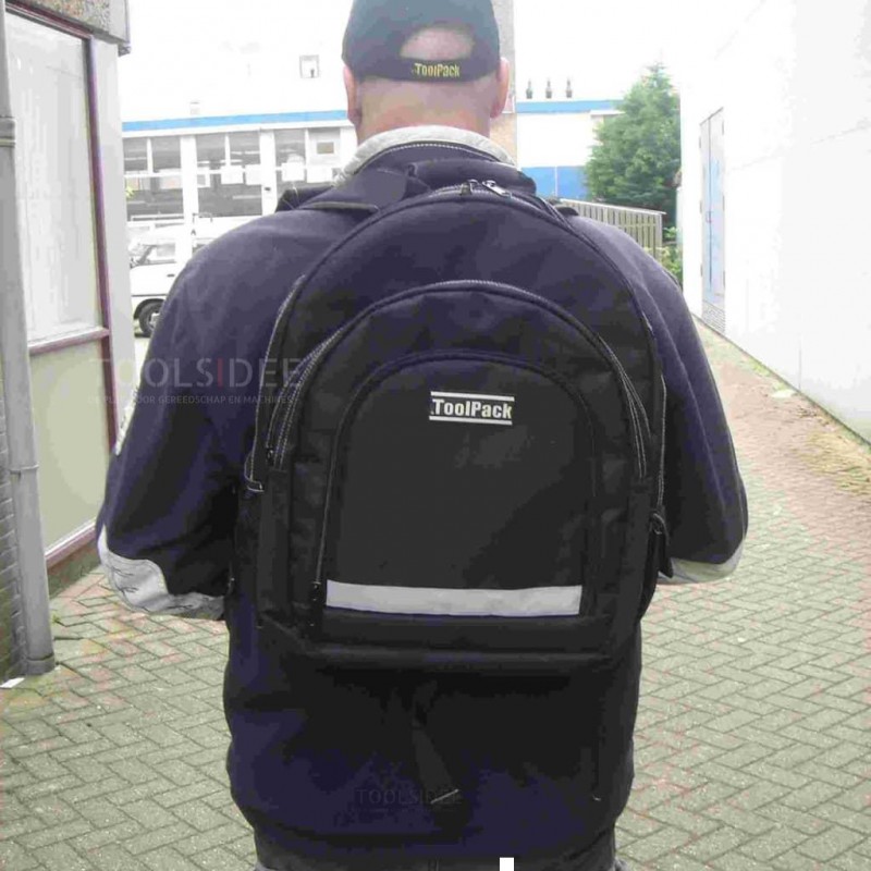 Toolpack backpack for tools, laptop and tablet