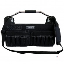 Toolpack Portable tool bag Brisk black 49x30x37 cm 360.114