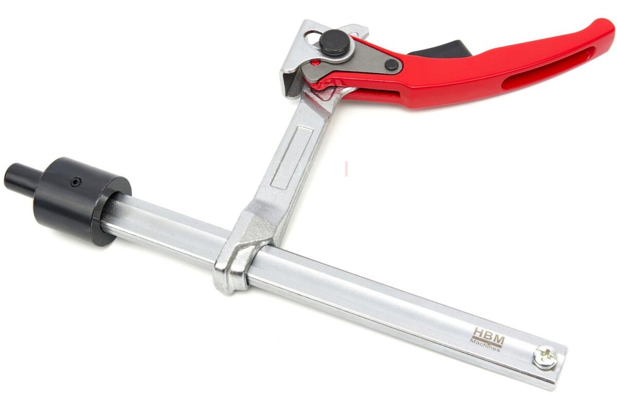 HBM 220 mm. Professionel hurtigklemme til svejsebord