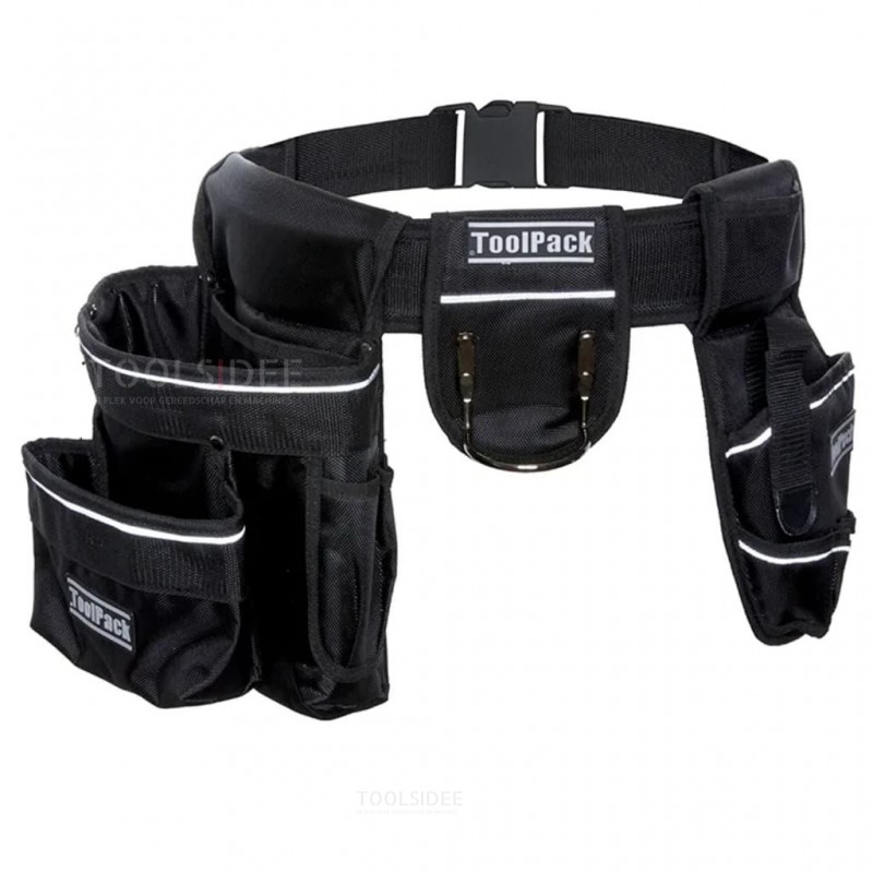 Toolpack Tool belt double pouch Specter black