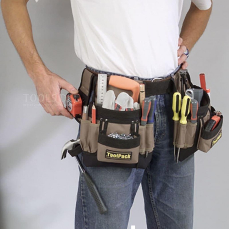 Toolpack tool belt with 2 holsters Classic 360.056