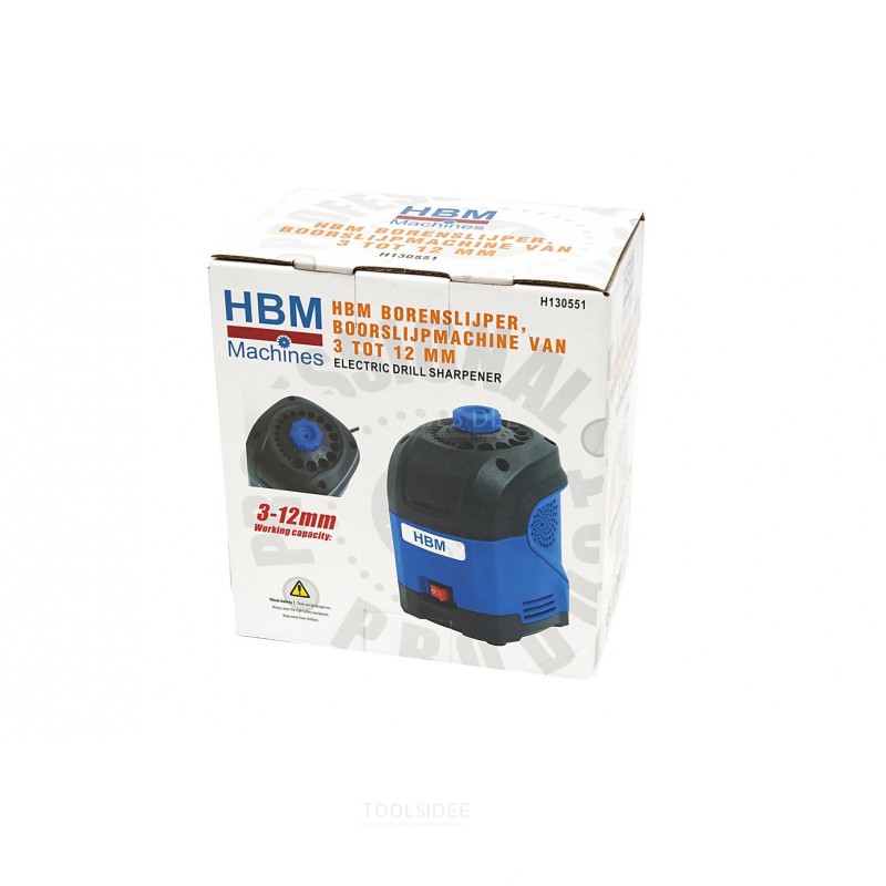 HBM drill sharpener, drill sharpener From 3 to 10 mm