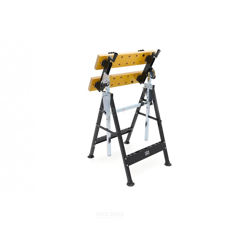 Banco Da Lavoro Portatile Piegevole Workhorse | Piano In Legno 100kg Capacità
