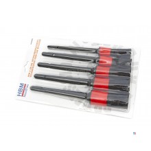 HBM 5 Piece Interior Brush Set, Wheel Brushes for Car Detailing