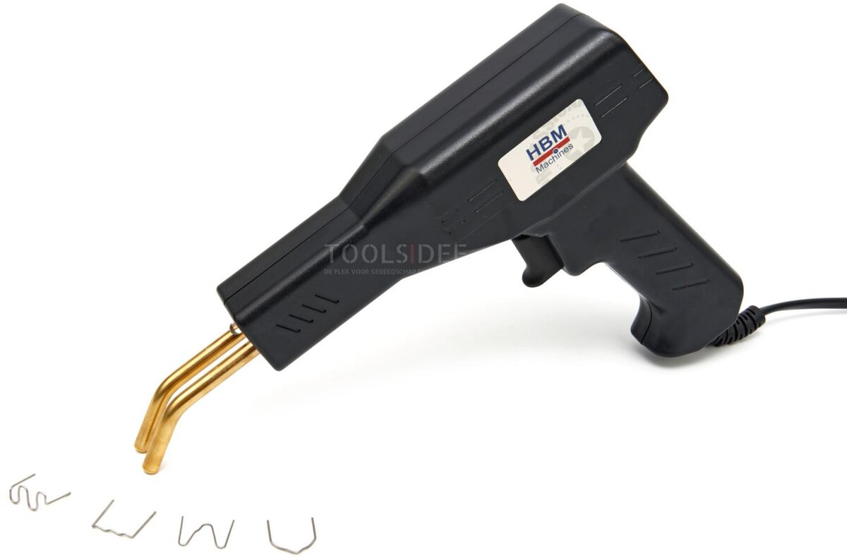 HBM 43 Watt Hot Nietmachine, Plastic Soldeerapparaat, Bumper Reparatieset Inclusief 200 Nieten 