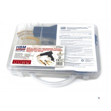 HBM 43 Watt Hot Nietmachine, Plastic Soldeerapparaat, Bumper Reparatieset Inclusief 200 Nieten 