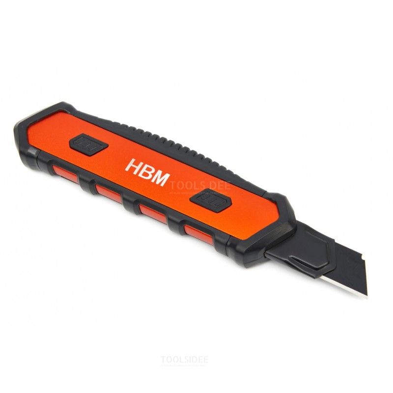 HBM Professional Universal Aluminium Snap-Off Kniv Med Soft Grip 18 mm
