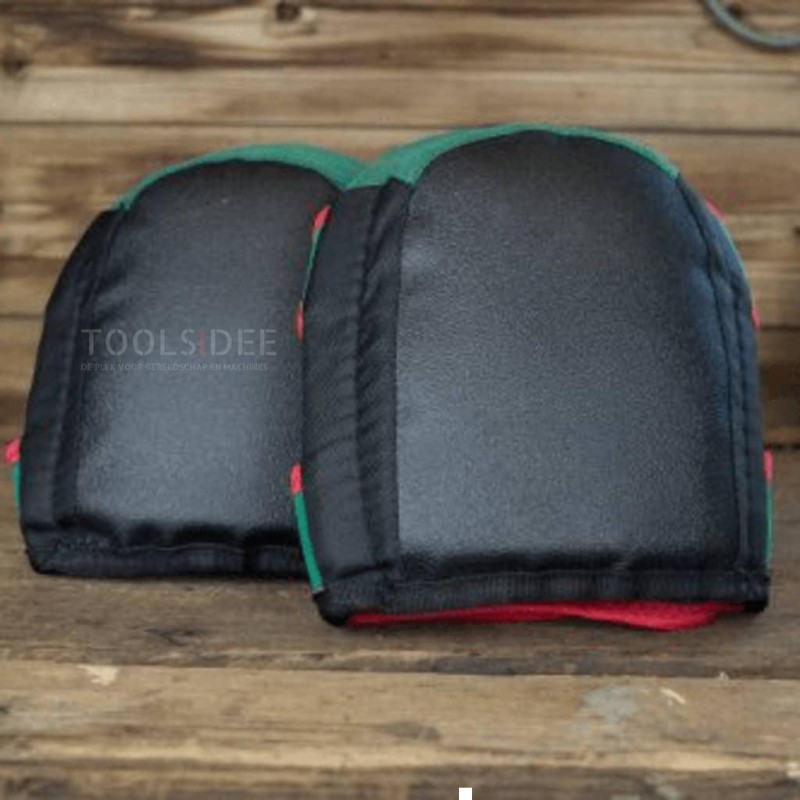 Toolpack Kneepads Pro Coal black and green