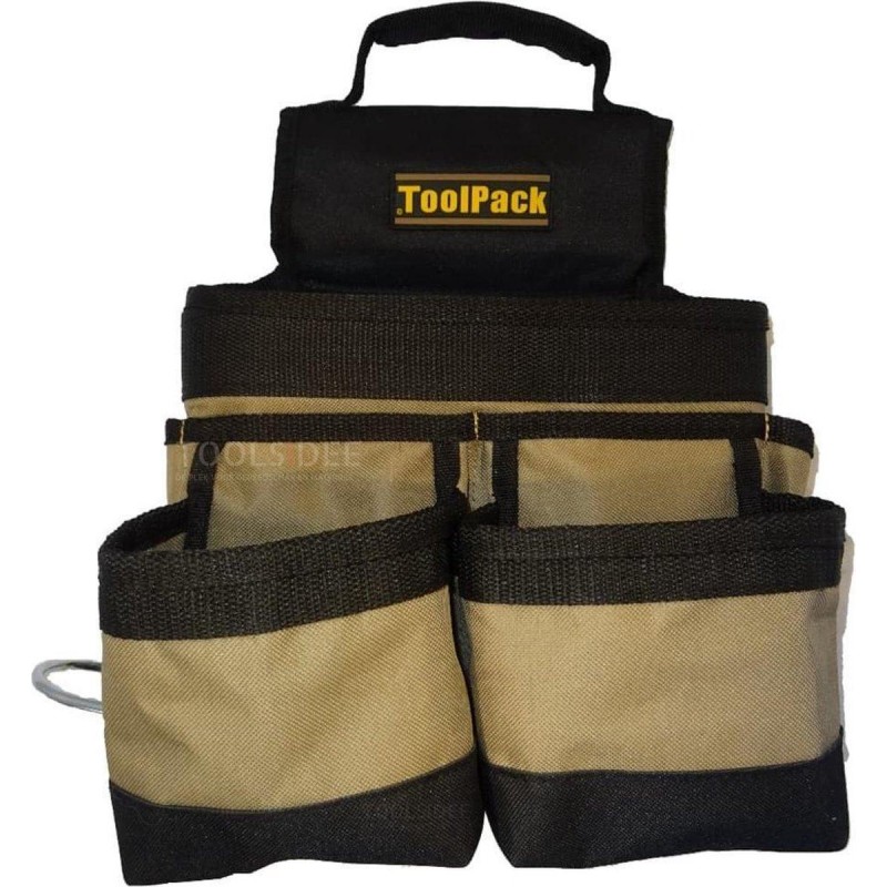 Toolpack Porte-outils multi-portable Deport noir et kaki
