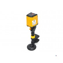 HBM Professional Rotation Laser Level Set with Clamp and Suction Cup - 7 Meter