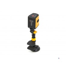 HBM Professional Rotation Laser Level Set with Clamp and Suction Cup - 7 Meter