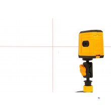 HBM Professional Rotation Laser Level Set with Clamp and Suction Cup - 7 Meter