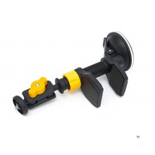 HBM Professional Rotation Laser Level Set with Clamp and Suction Cup - 7 Meter