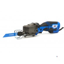 HBM Profi 600W Mini Reciprocating Saw / All Purpose Saw with Variable Speed and Including 5 Saw Blades HBM Profi 600W Mini Reciprocating Saw / All Purpose Saw with Variable Speed and Including 5 Saw Blades