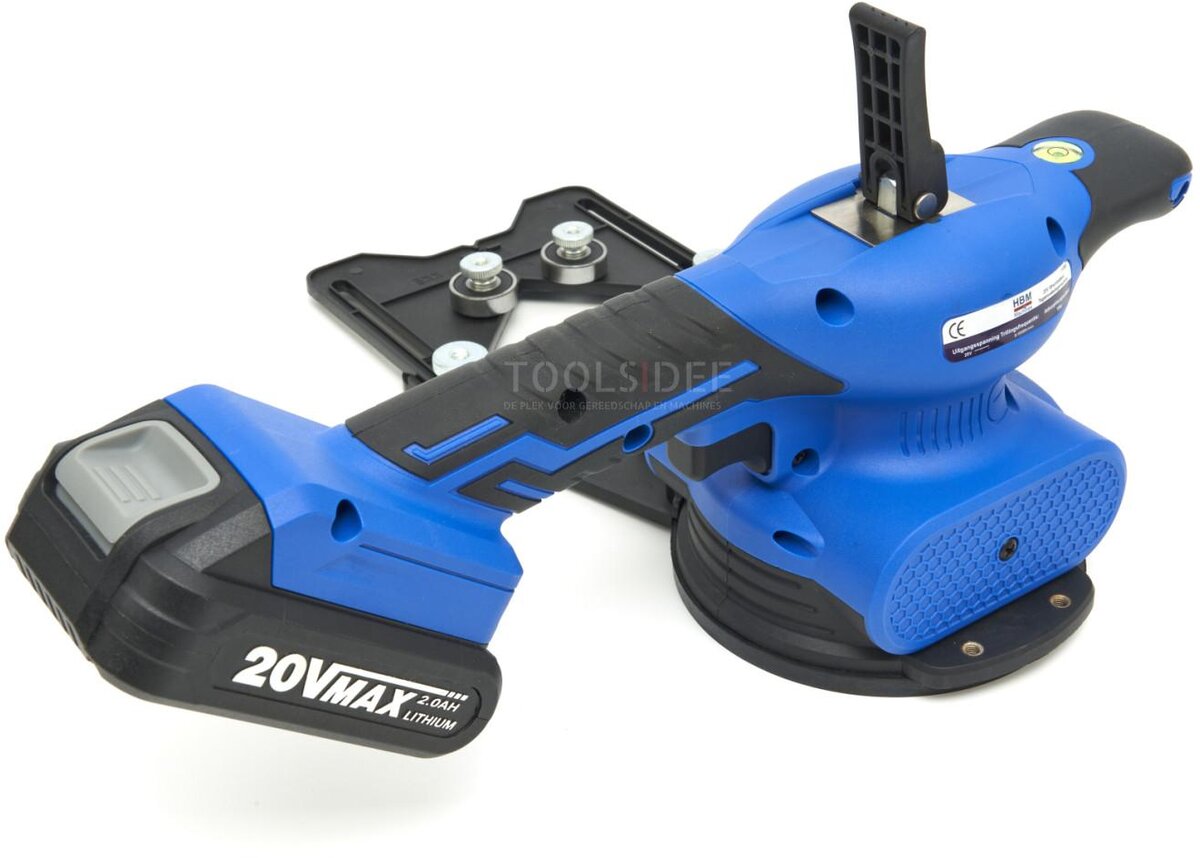 HBM 20 Volt 2,0Ah vibrerende sugekopp