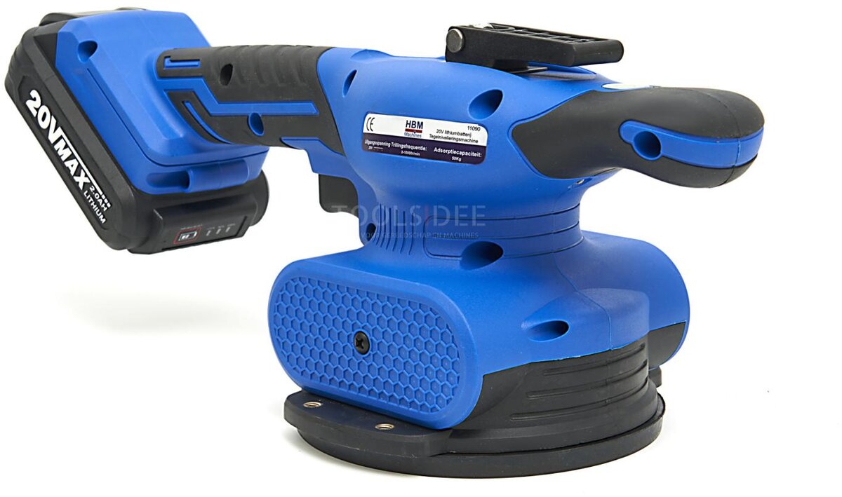 HBM 20 Volt 2,0Ah vibrerende sugekopp