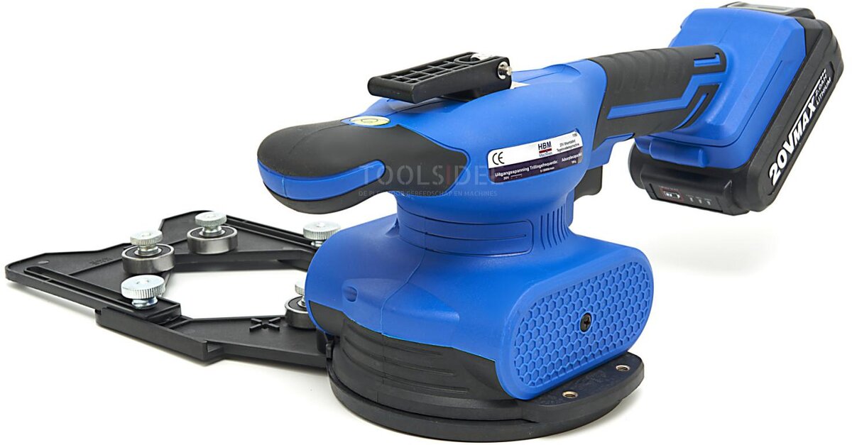 HBM 20 Volt 2,0Ah vibrerende sugekopp