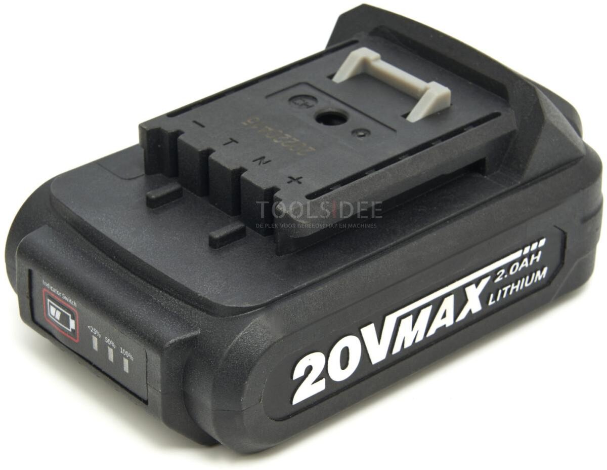 HBM 20 Volt 2,0Ah vibrerende sugekopp