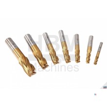 HBM 7-delt grov fresesett HBM 7-delt grov fresesett